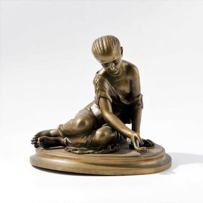 La joueuse d'osselet, d'après l'antique....