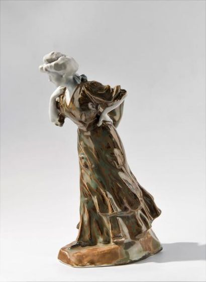 Jean-Jacques LACHENAL (XIX-XX). Jeune femme...