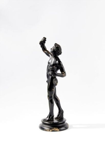 Bacchus à la coupe et à la grappe. Epreuve...