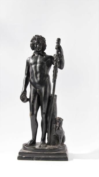 Bacchus et panthère, d'après l'antique. Epreuve...