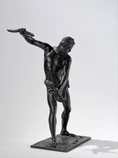 Zeus aux foudres, d'après l'antique. Epreuve...