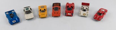 Politoys, lot de 7 voitures de sport, bon...