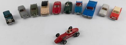 Politoys Plastique, lot de 11 voitures de...