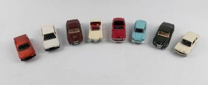 Solido, lot de 8 voitures , bon état : Bmw...