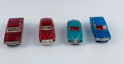 Dinky Toys England , lot de 4 voitures :...