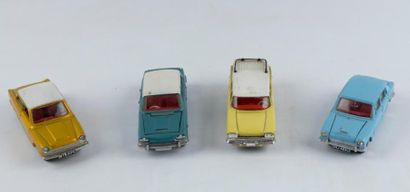 Dinky Toys England , lot de 4 voitures :...