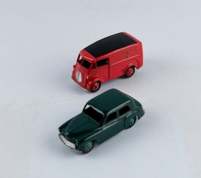Dinky Toys England,2 voitures : Hillman Minx...