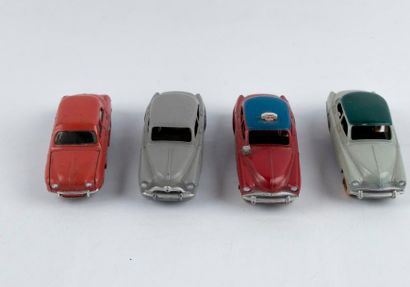 Dinky Toys France, lot de 4 voitures : 3...