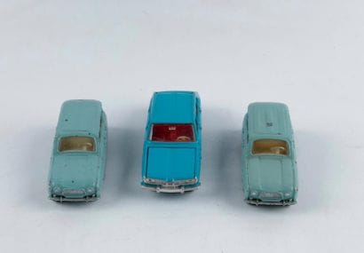 Dinky Toys France, lot de 3 voitures : 2...