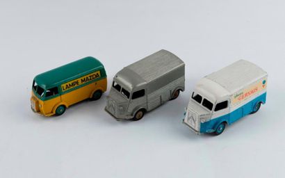 Dinky Toys France, lot de 3 voitures : Citroen...