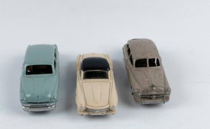Dinky Toys France, lot de 3 voitures : Mercedes...