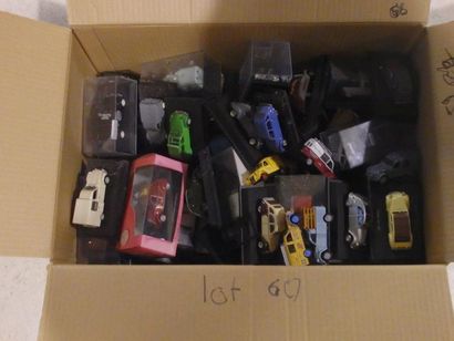 Lot de 80 voitures environ sans marque en...