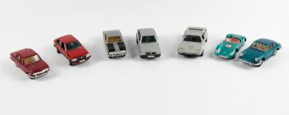 Gama , lot de 7 voitures sans boite, bon...