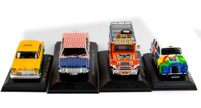 Lot de 34 Taxis et divers made in China ,...