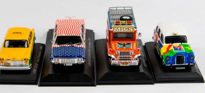 Lot de 34 Taxis et divers made in China ,...