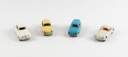 Tekno, lot de 4 voitures sans boite, bon...