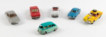 Mercury, lot de 6 voitures sans boite bon...