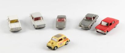 Mercury, lot de 6 voitures sans boite bon...