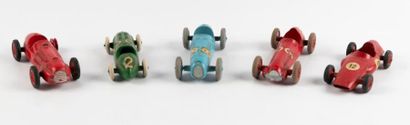 Mercury, lot de 5 voitures de sport sans...