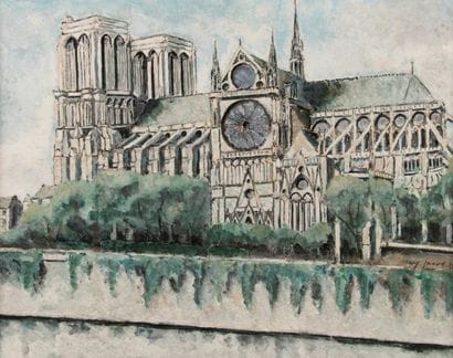 Max JACOB (1876-1944)
Notre Dame de Paris,...