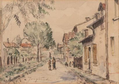 Johan-Barthold JONGKIND (1819-1891)
Rue de...