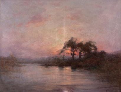 Daniel KOECHLIN (1845-1914)
Couché de soleil...