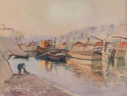 Albert Marie LEBOURG (1849-1928)
Bord de...
