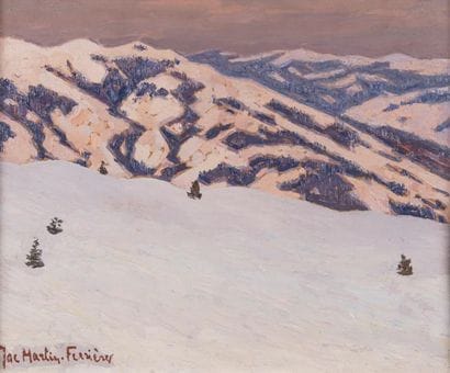 Jac MARTIN-FERRIERES (1893-1972)
Neige au...