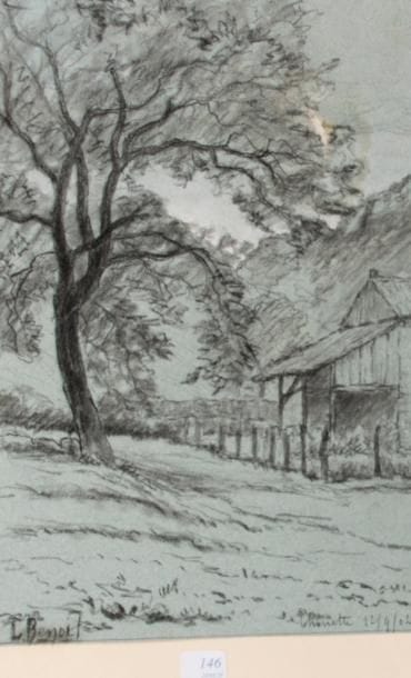 Léon BENOIT (1891-1907)
Arbres en fleurs...
