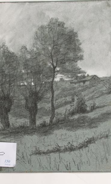 Léon BENOIT (1891-1907)
Etude d'arbres et...