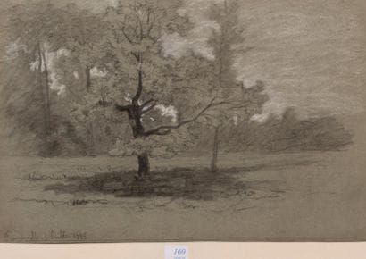 Léon BENOIT (1891-1907)
Francheville.
Fusain...