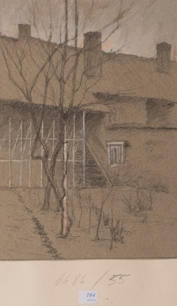 Léon BENOIT (1891-1907)
Maison à la pergola.
Dessin...