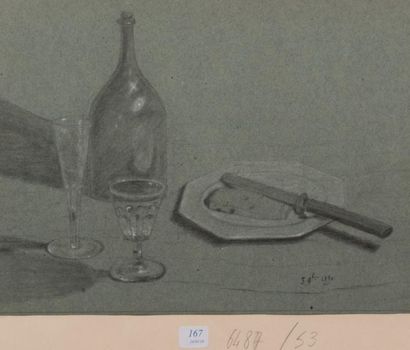 Léon BENOIT (1891-1907)
Nature morte à la...