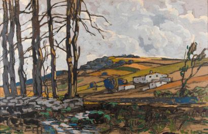 Eugène BROUILLARD (1870-1950)
Paysage.
Huile...