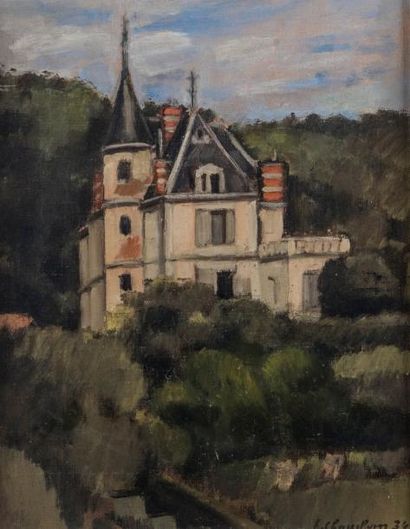 François Emile CHAMBON (1905-1993)
La roseraie,...