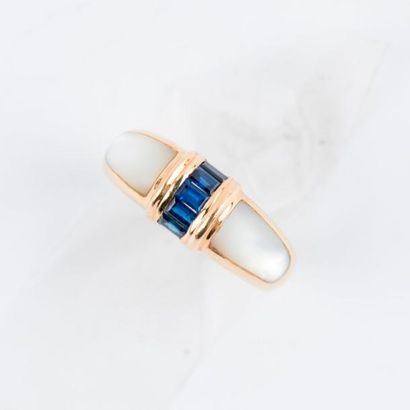 MAUBOUSSIN. Bague Nadia, la monture en or...