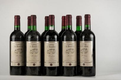 9 Bts Château de Beaulieu, 1996, Vignoles...