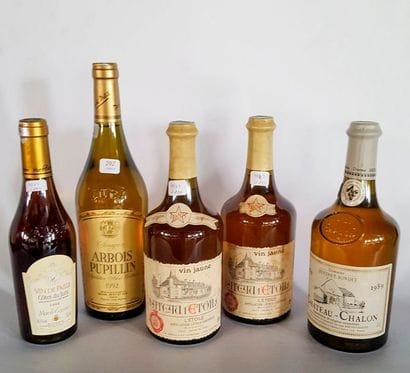 Lot 4 Bts et 1/2 Bt Jura :

1/2 Bt Côtes...