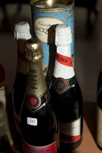 Lot 4 Bts Champagne : 

1 Bt Champagne Jacquart

1...