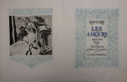 RONSARD.
Les Amours. Poëmes choisis. (Paris,...