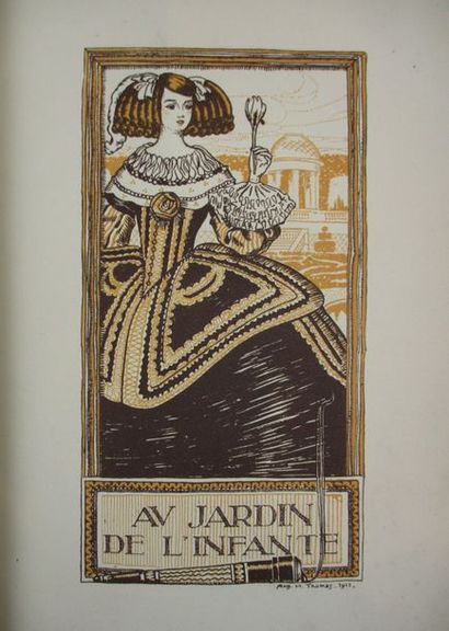 SAMAIN (Albert).
Aux Jardins de l'Infante...