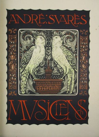 SUARÈS (André).
Musiciens. Paris, Les livres...