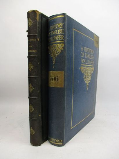 SUGDEN -EDMONDSON.
A history of english wallpaper....