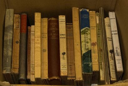 (MONTAGNE 2).
Lot de 17 livres. Mon odyssée...