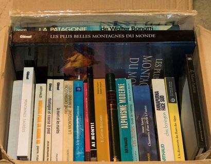 (MONTAGNE 11).
Lot de 19 livres. Montagnes...