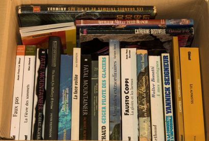 (MONTAGNE 12).
Lot de 21 livres. Aiguille...