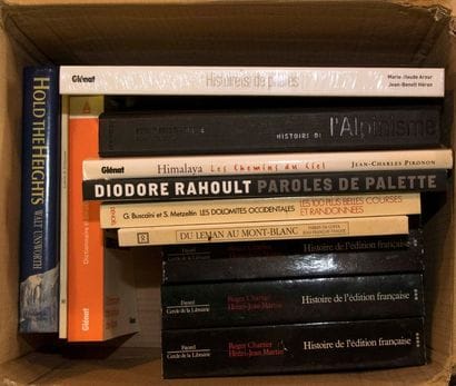 (MONTAGNE 21).
Lot de 12 livres. Histoire...