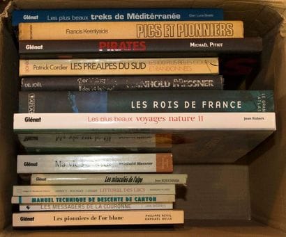 (MONTAGNE 22).
Lot de 14 livres. Treks de...