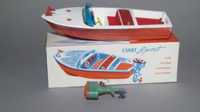 Lima France : canot sport avec moteur hors...