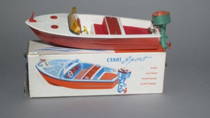 Lima France : canot sport avec moteur hors...